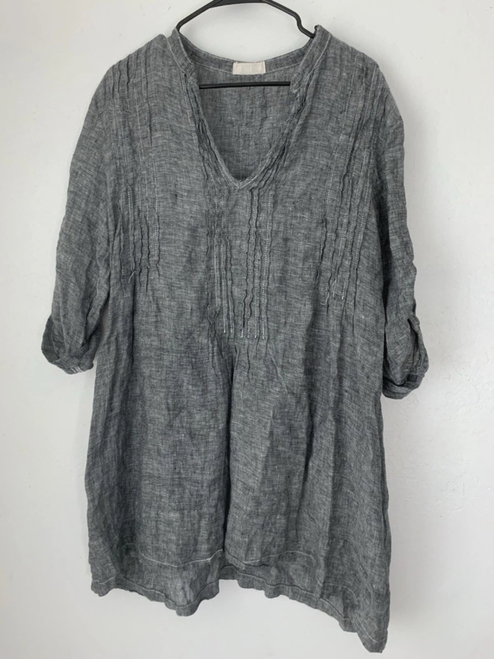 CP Shades Linen V-Neck Tunic BUNDLE OF 2